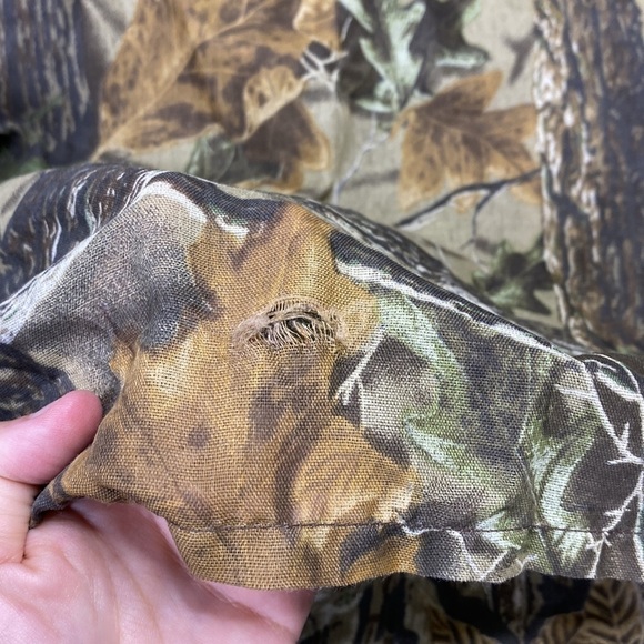 Vintage Camouflage Military Hunting Field Lightweight Jacket Size Medium - Picture 7 of 8